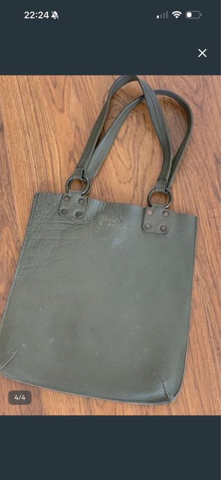 Bolso de Hombro Verde Mujer