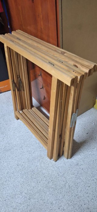 Caballetes y tableros de madera
