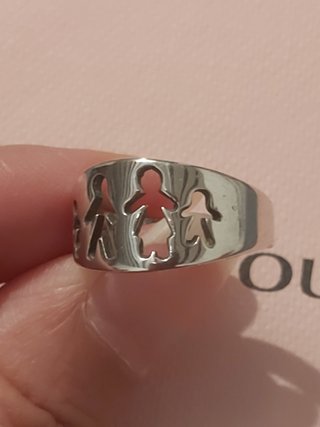 TOUS Sweet Dolls Anillo Plata 925 Familia Vintage