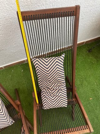 Tumbonas de madera