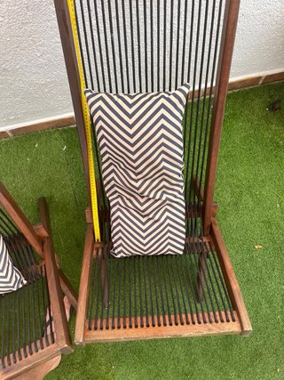 Tumbonas de madera