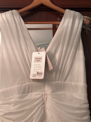 Vestido Novia Civil Blanco Nuevo