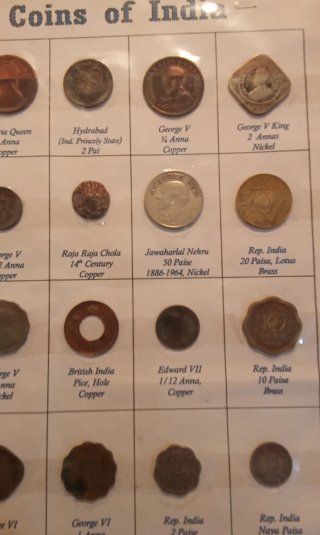 Monedas Antiguas India y Canadá