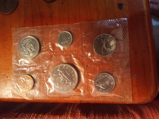 Monedas Antiguas India y Canadá