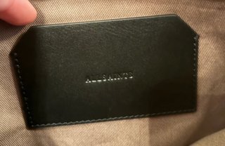 Bolso Clutch AllSaints Bettina Marrón