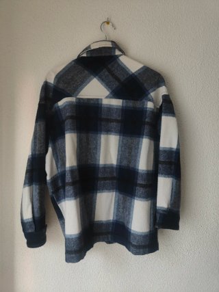 Chaqueta oversize Zara cuadros M