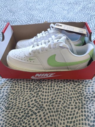 Nike Court Vision Low Blanco y Verde Talla 38