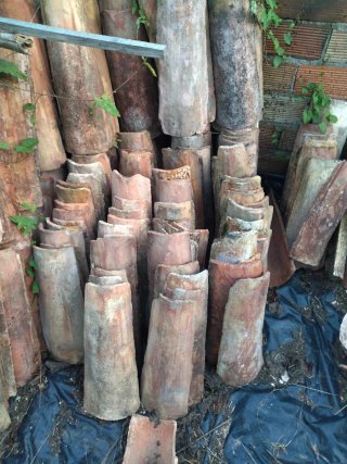 1000 Tejas de Barro Antiguas