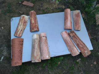 1000 Tejas de Barro Antiguas