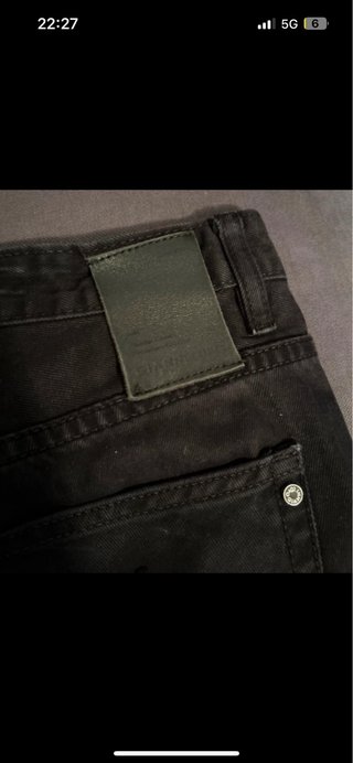Jeans neri Gianni Lupo