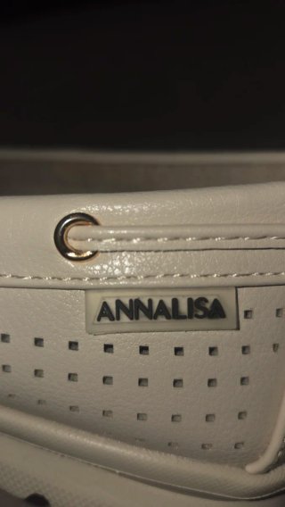 Mocasines Annalisa Blancos Talla 39