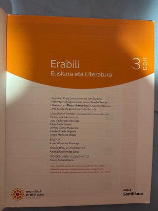 EUSKARA ETA LITERATURA ERABILI 3 DBH MUNDUAK ER...