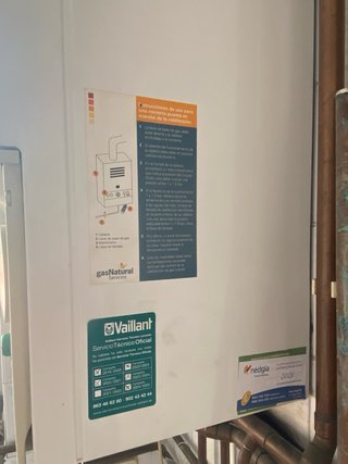 Caldera gas Vaillant (para repuestos)