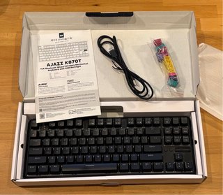 Teclado EPOMAKER AJAZZ K870T Negro RGB