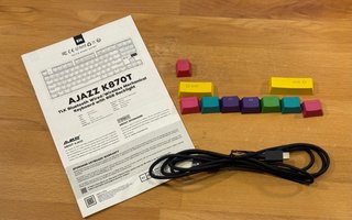 Teclado EPOMAKER AJAZZ K870T Negro RGB