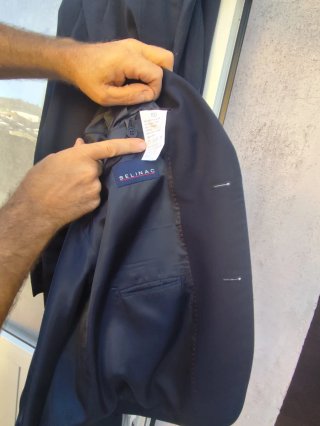 Traje de hombre negro