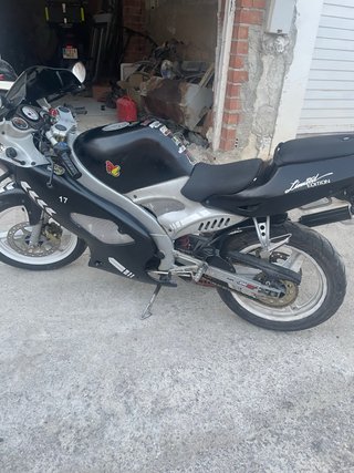 Motor Hispania RX 49cc Sportbike Negra/Plata