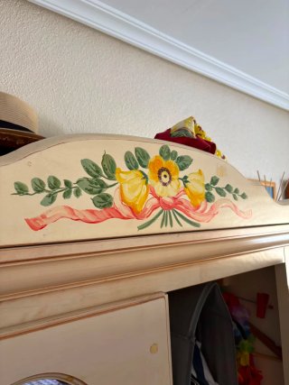 Dormitorio vintage completo
