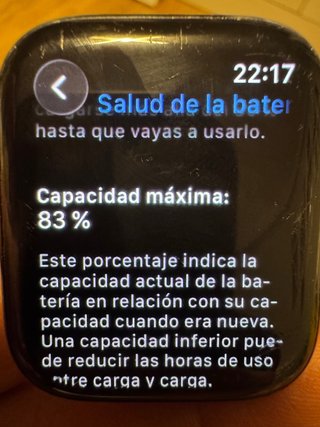 Apple Watch Series 8 45mm Negro GPS