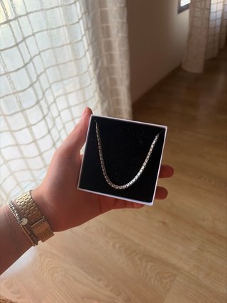 Collar Lotus Hombre Plata