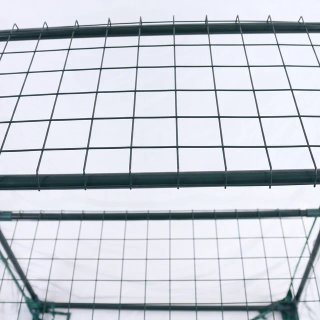 Invernadero Jardín 140x70x190 cm con 4 Estantes