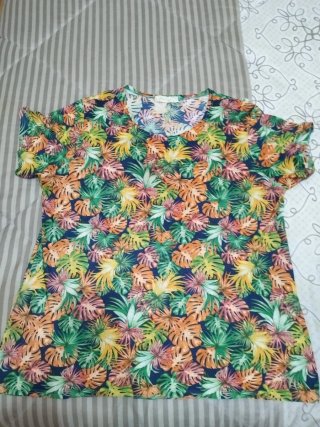 Camiseta de manga corta, Talla XL
