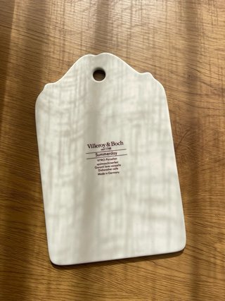 Tábua de Porcelana Villeroy & Boch Flores