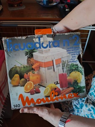 Licuadora vintage automática
