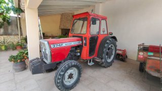 Tractor Massey Ferguson Rojo
