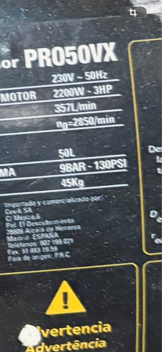 Compresor Cevik Pro 50VX