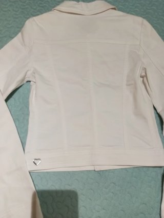 CAZADORA VAQUERA BLANCA