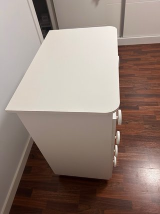 Cajonera Blanca con Ruedas