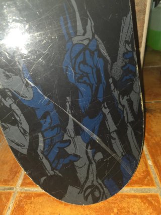 Tabla Snowboard Negra