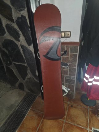 Tabla Snowboard Negra