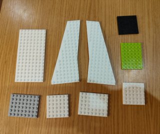 Lotti 2,650 kg di LEGO, con oltre 2500 pezzi