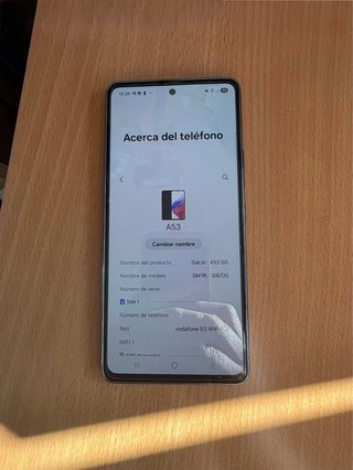 Samsung Galaxy A53 128GB Negro Dual SIM
