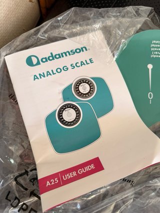 Báscula Analógica Adamson A25