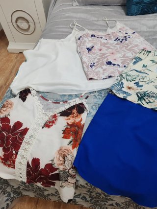Lote 2 Blusas Verano Mujer Estampadas