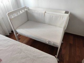 Cuna Micuna 120x60 Blanca Nordika