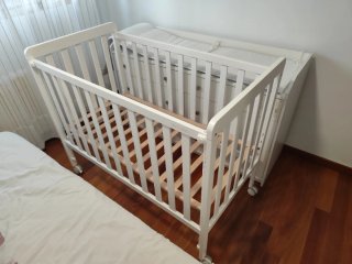 Cuna Micuna 120x60 Blanca Nordika