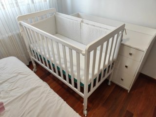 Cuna Micuna 120x60 Blanca Nordika