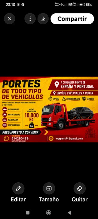 Portes nacionales