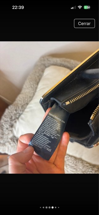 Bolso de mano Tommy Hilfiger negro