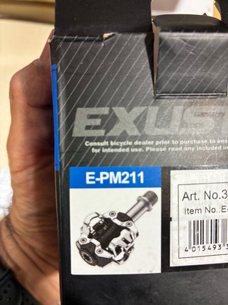 Pedales Exustar EPM-211