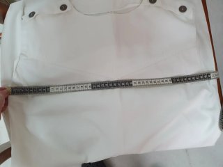Mono blanco sin mangas