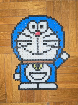 Pixel Art Doraemon