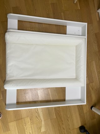 Adaptador cambiador bebé blanco