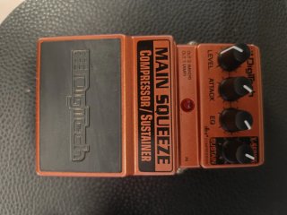 COMPRESOR DIGITECH MAIN SQUEEZE GUITARRA PEDAL