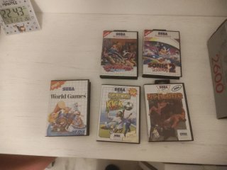 Consola Sega Master System II + 5 juegos