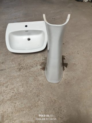 Lavabo Gala Porcelana Blanco